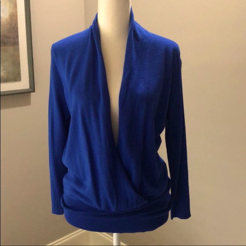 The Limited Sz Med Gorgeous Surplice Sweater